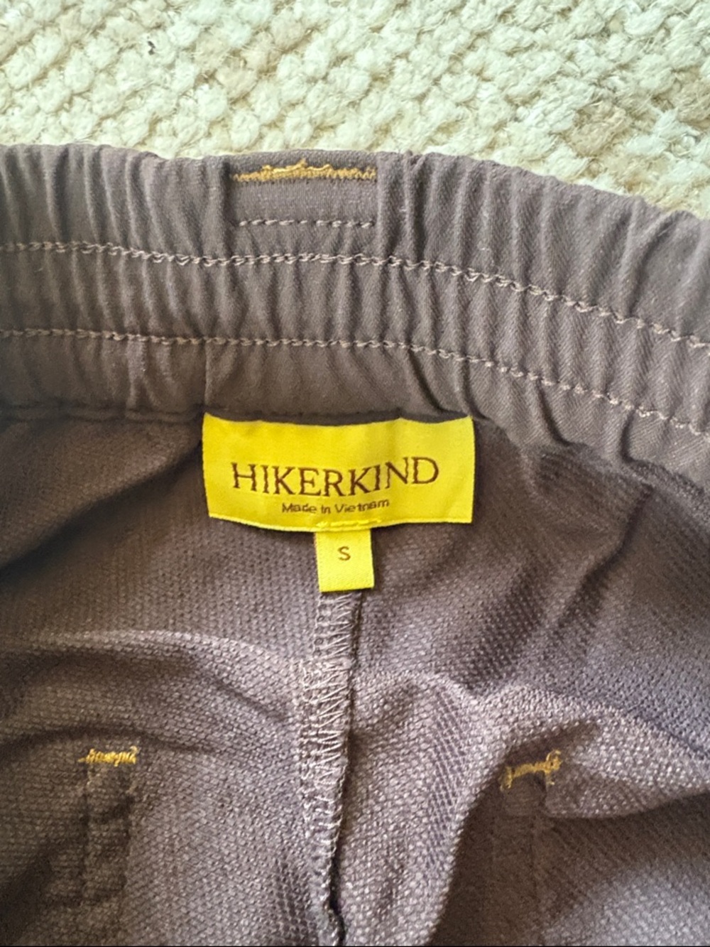 Women's Brown Hikerkind Kick Flare Trouser - Picture 4 of 5